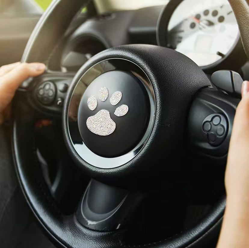 Paw Rhinestone Stickers