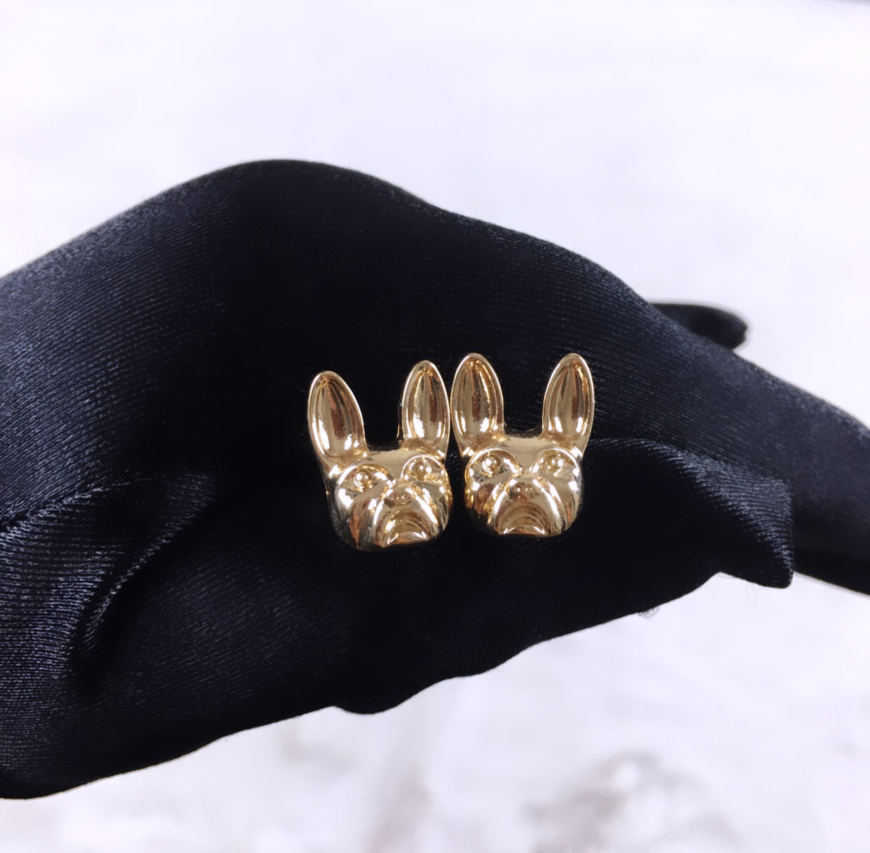 Frenchie Earrings