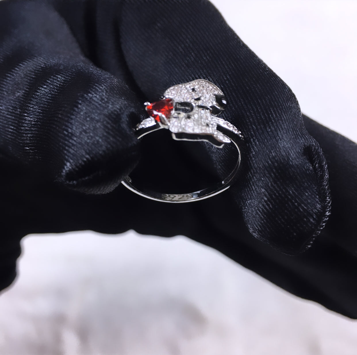 Snoopy Heart Ring