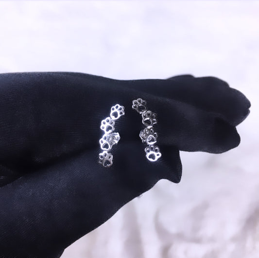 4 Paw Earrings