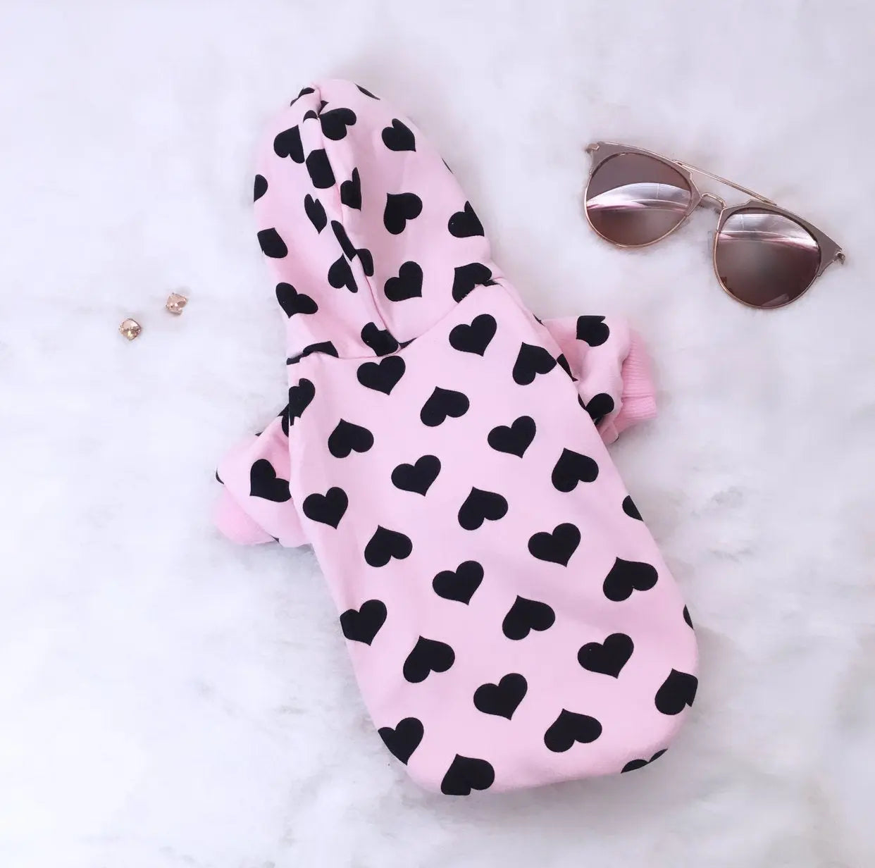 Pink Heart Sweater